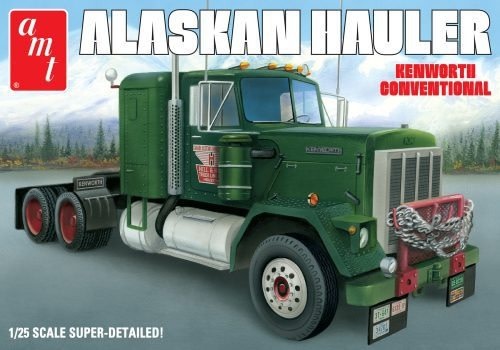 AMT1339 1/25 ALASKAN HAULER KENWORTH TRACTOR PLASTIC MODEL KIT