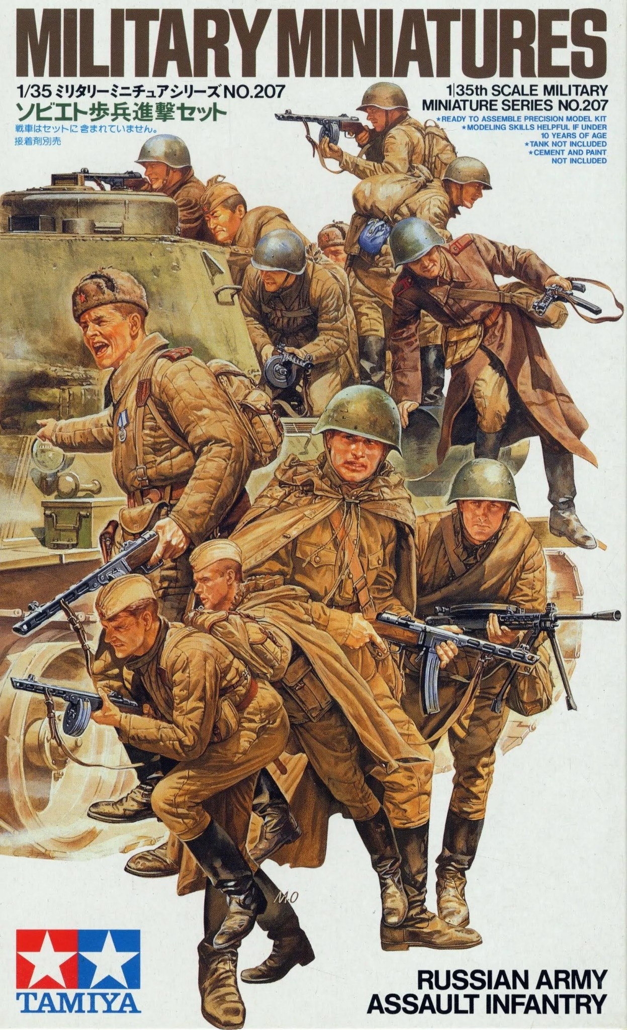 TAM35207 1/35 RUSSIAN ARMY ASSAULT INFANTRY PLASTIC MODEL KIT