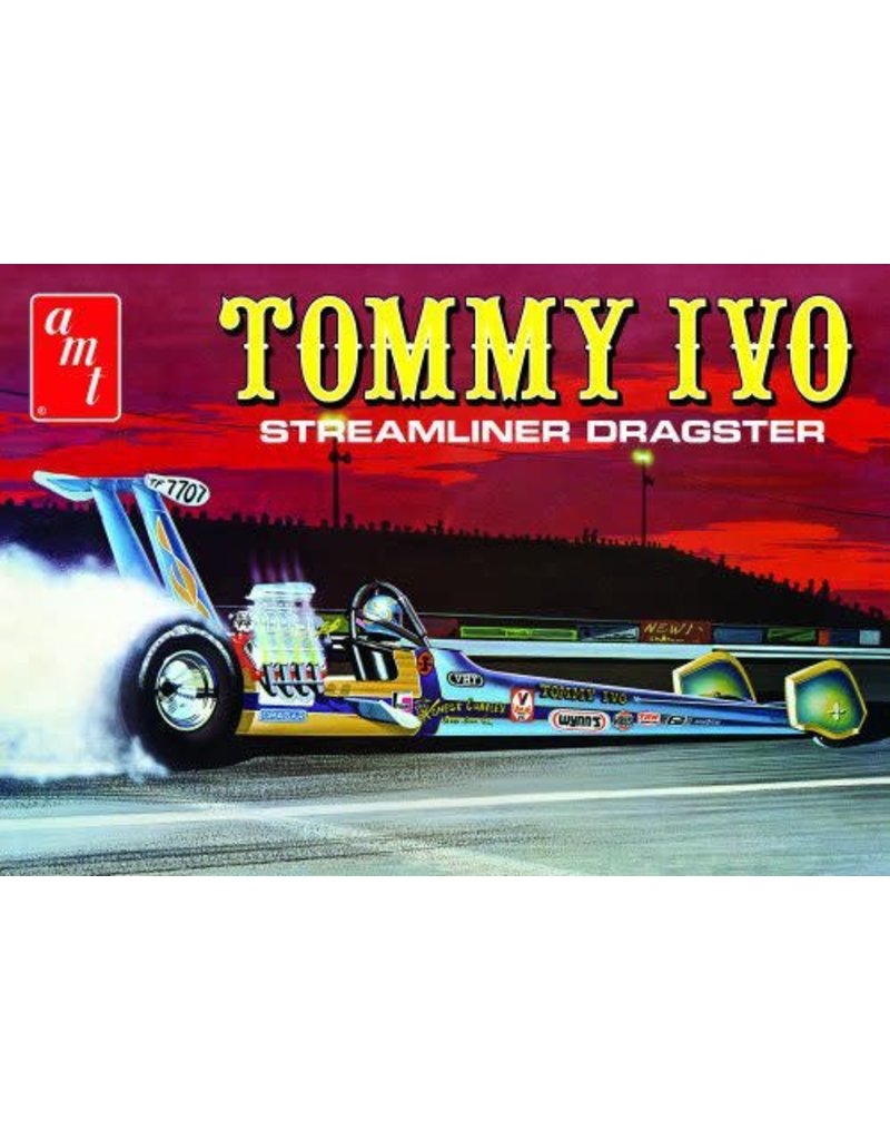 AMT AMT1254 1/25 TOMMY IVO STREAMLINER DRAGSTER PLASTIC MODEL KIT