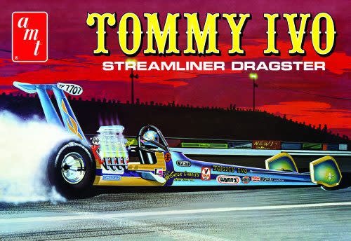AMT1254 1/25 TOMMY IVO STREAMLINER DRAGSTER PLASTIC MODEL KIT