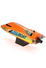 PROBOAT PRB08031V2T1 JET JAM 12" POOL RACER BOAT RTR: ORANGE