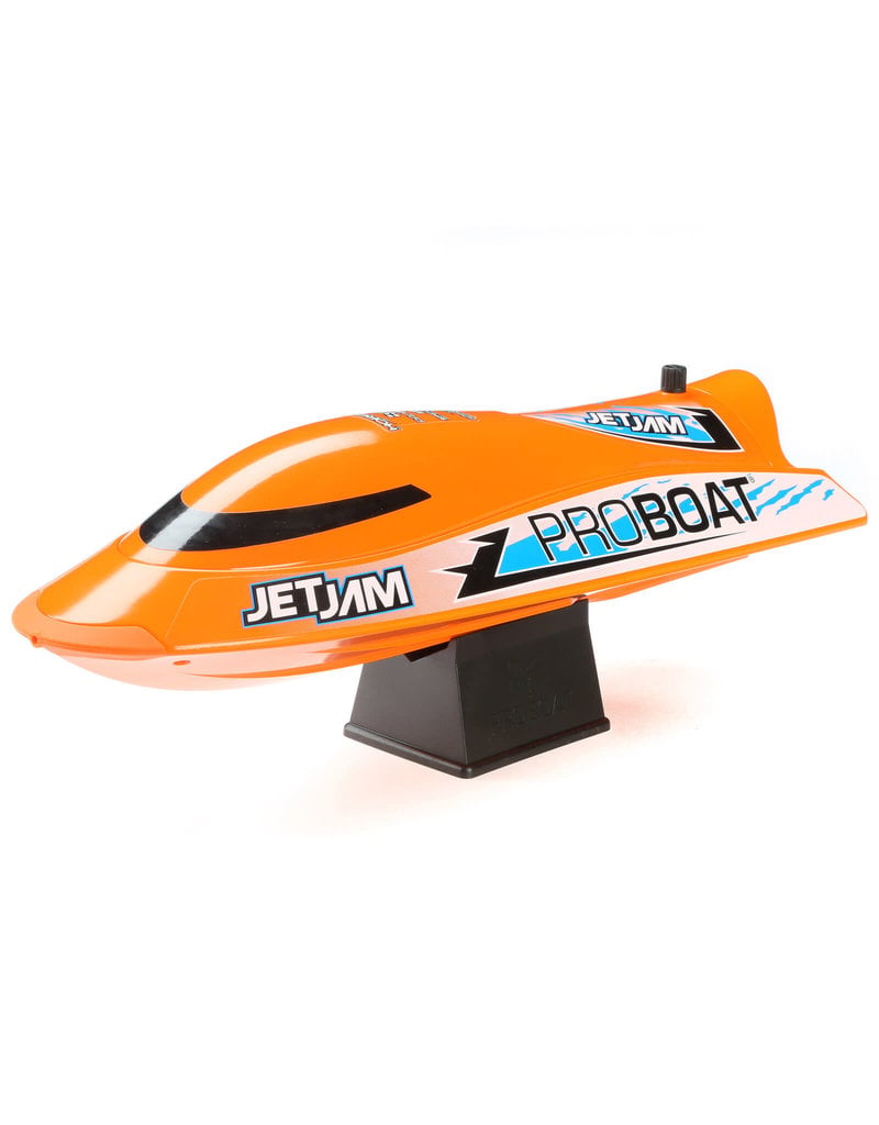 PROBOAT PRB08031V2T1 JET JAM 12" POOL RACER BOAT RTR: ORANGE