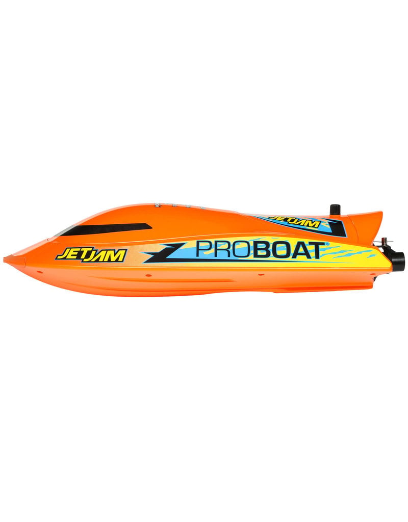PROBOAT PRB08031V2T1 JET JAM 12" POOL RACER BOAT RTR: ORANGE