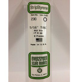 EVERGREEN EVG230 5/16 TUBE 3PC
