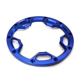 INTEGY INTC28806BLUE BILLET MACHINED BEADLOCK RING FOR DBXL-E: BLUE