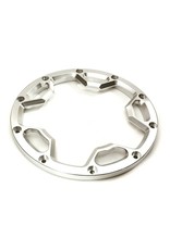 INTEGY INTC28806SILVER BILLET MACHINED BEADLOCK RING FOR DBXL-E: SILVER