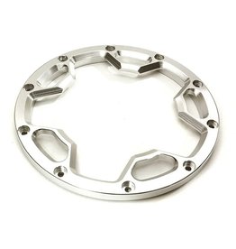 INTEGY INTC28806SILVER BILLET MACHINED BEADLOCK RING FOR DBXL-E: SILVER