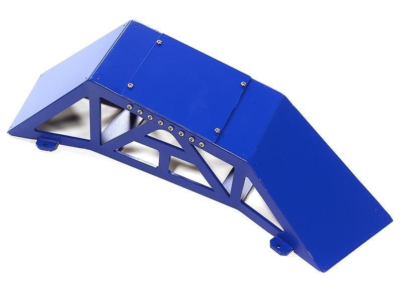 INTC28119BLUE REALISTIC HEAVY-DUTY METAL RAMP 300MMX75MMX80MM 1/10 SCALE: BLUE