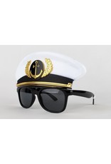 DARON WORLDWIDE SG2129 CRUISE SHIP CAPTAIN HAT SHADES