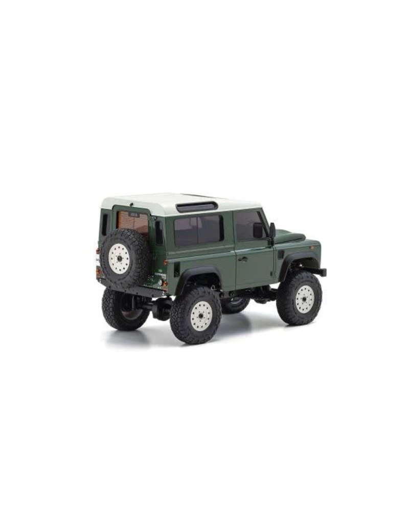 KYOSHO KYO32529GR MINI-Z 4×4 READYSET LAND ROVER DEFENDER 90: CONISTON GREEN