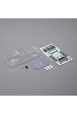 AXIAL AXI200005 JEEP GLADIATOR BODY SET SCX24: CLEAR