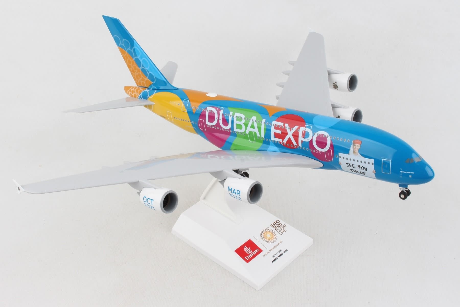 SKR1101 1/200 EMIRATES DUBAI EXPO A380 - My Tobbies - Toys & Hobbies