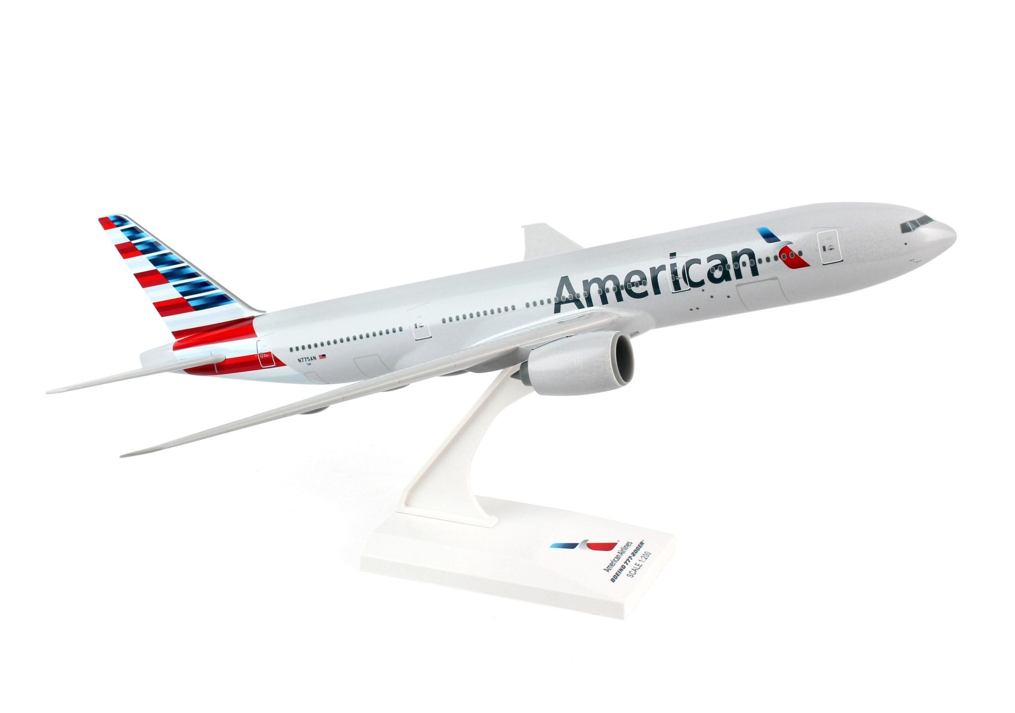 American Boeing 777 モデル SKR747 1/200 AMERICAN 777-200 - My Tobbies - Toys & Hobbies