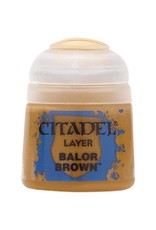 WARHAMMER GW22-43 LAYER: BALOR BROWN (12ML)