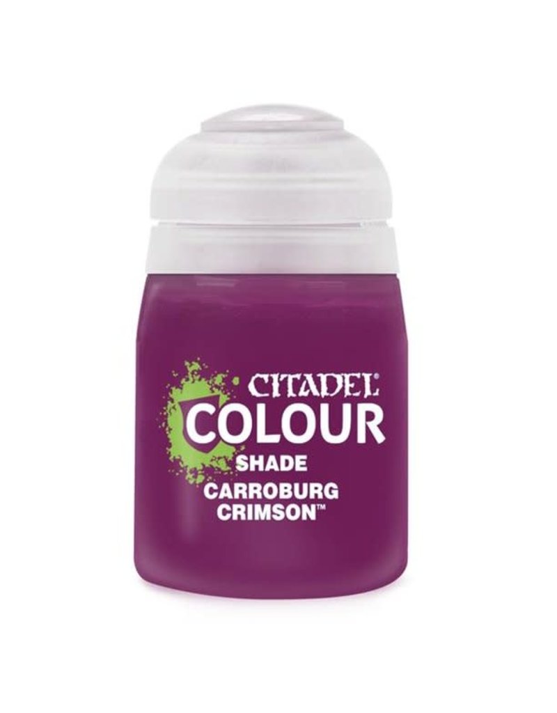 WARHAMMER GW24-13 SHADE: CARROBURG CRIMSON (18ML)