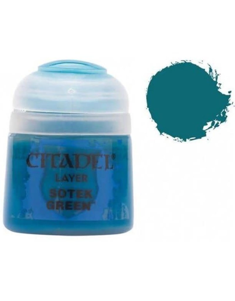 WARHAMMER GW22-19 LAYER: SOTEK GREEN (12ML)