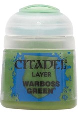 WARHAMMER GW22-25 LAYER: WARBOSS GREEN (12ML)