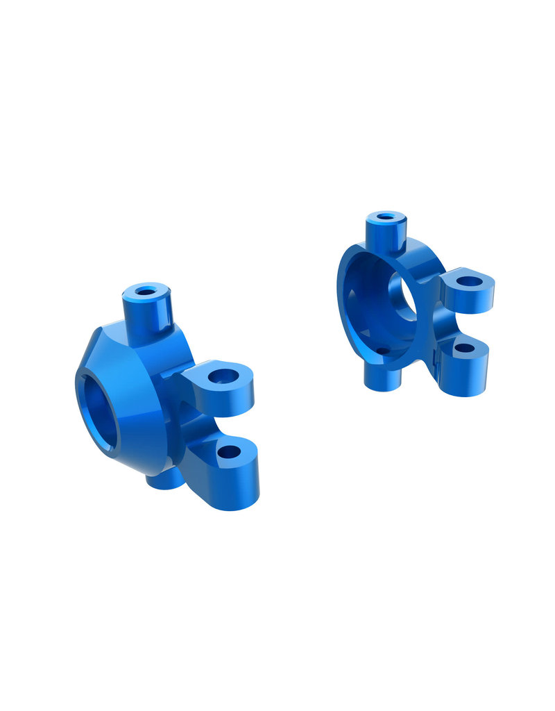TRAXXAS TRA9737-BLUE STEERING BLOCKS (L&R) BLUE