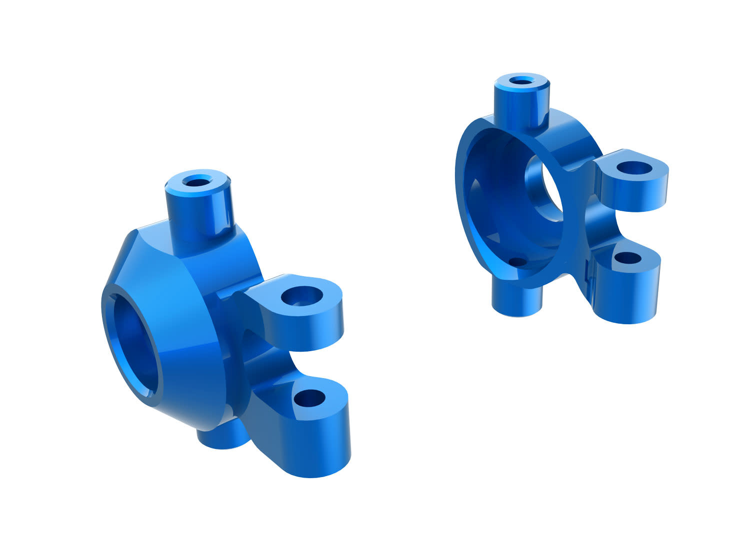 TRA9737-BLUE STEERING BLOCKS (L&R) BLUE