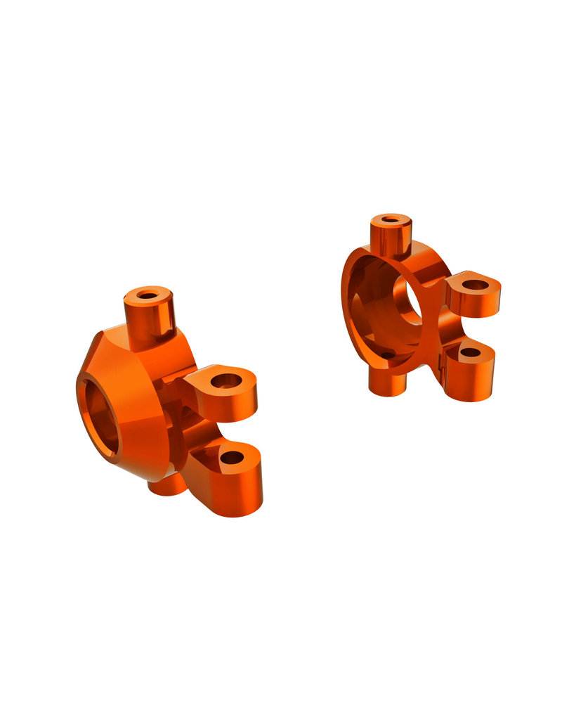 TRAXXAS TRA9737-ORNG STEERING BLOCKS (L&R) ORNG