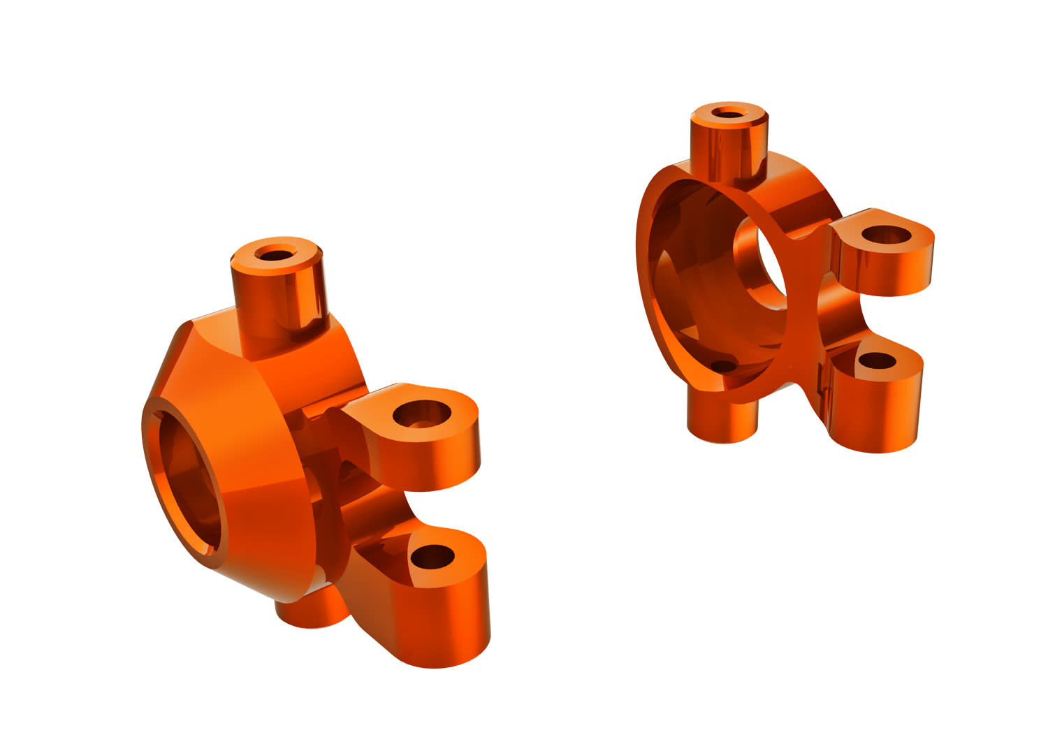TRA9737-ORNG STEERING BLOCKS (L&R) ORNG