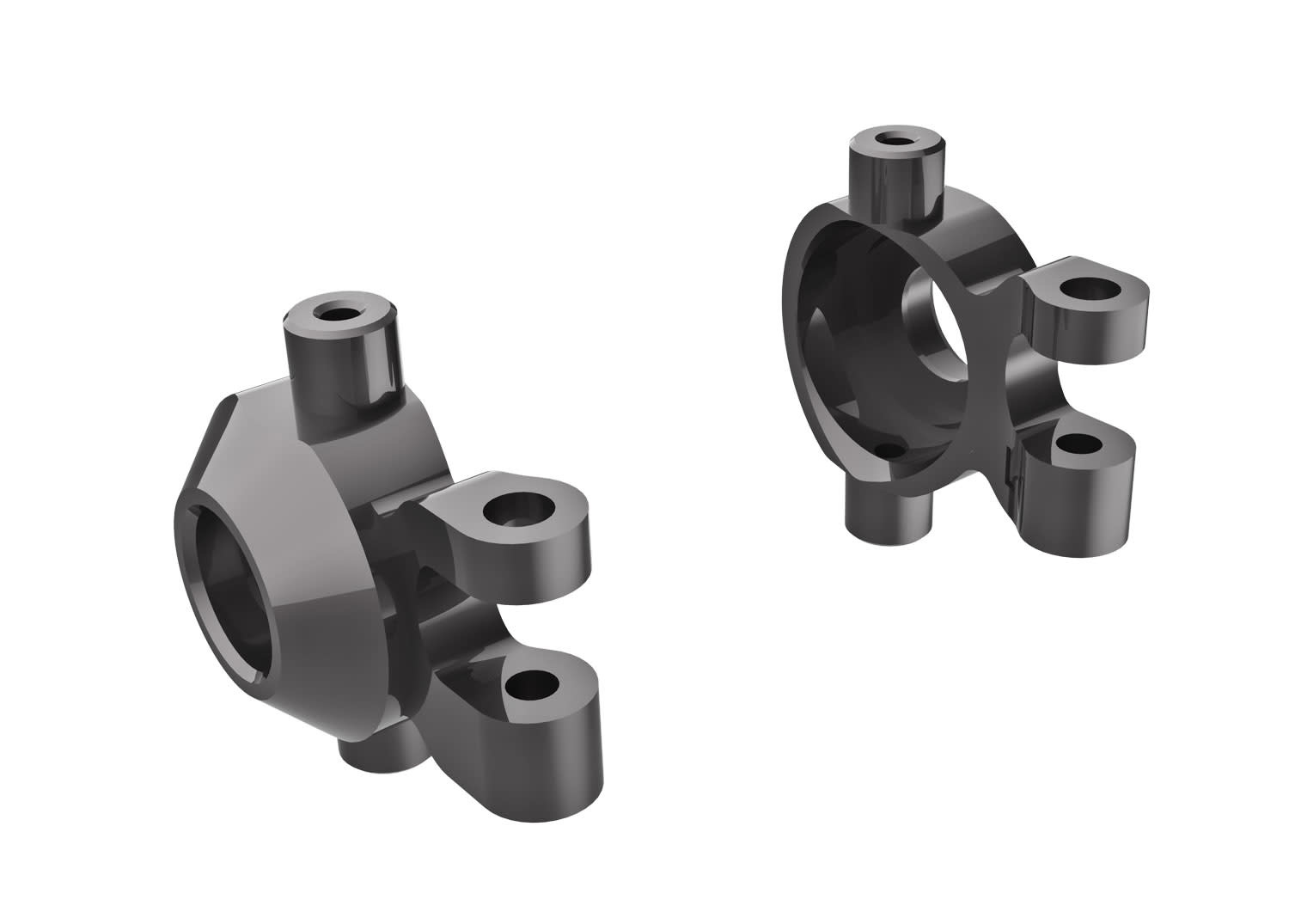 TRA9737-GRAY STEERING BLOCKS L&R DRK TITAN