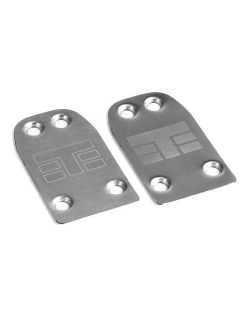 TEKNO RC TKR9023 SKID PLATE REAR, STEEL, 2.1, 2PCS