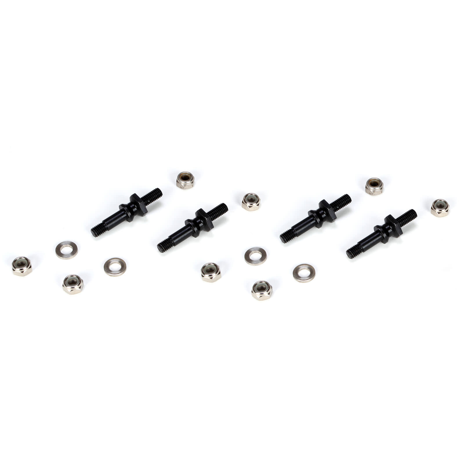 LOSB2859 SHOCK MOUNT SET (4): 5IVE-T, MINI WRC