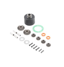 LOSI LOS232075 HD DIFF HOUSING AND INTERNALS: HR, RR, BR