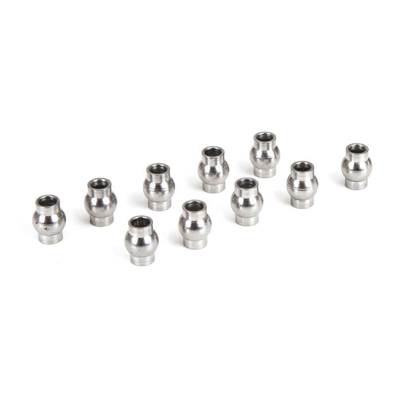 LOS256004 BALL, SHOCK/LINK (10): 1:5 4WD DB XL