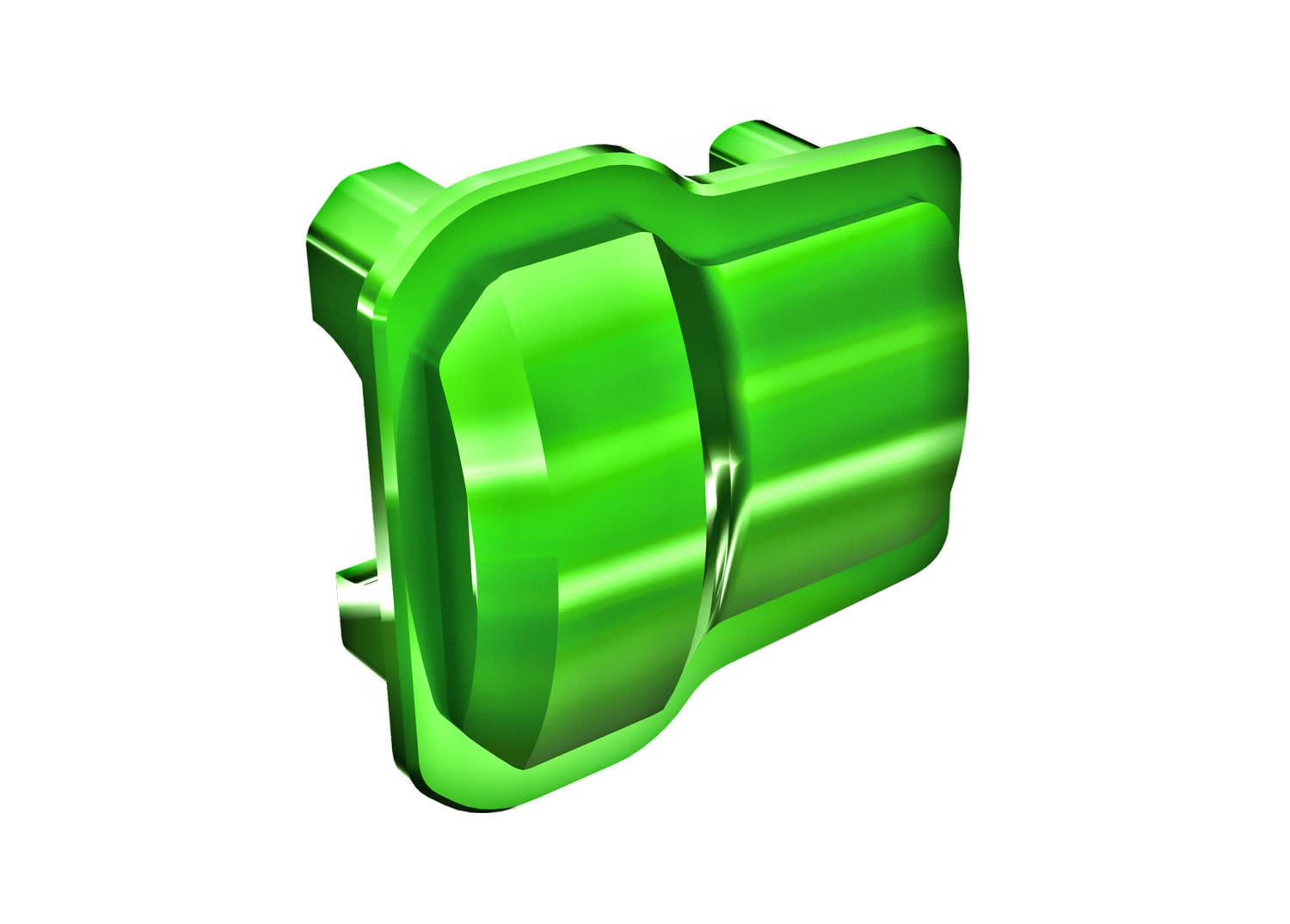 TRA9787-GRN AXLE COVER GRN