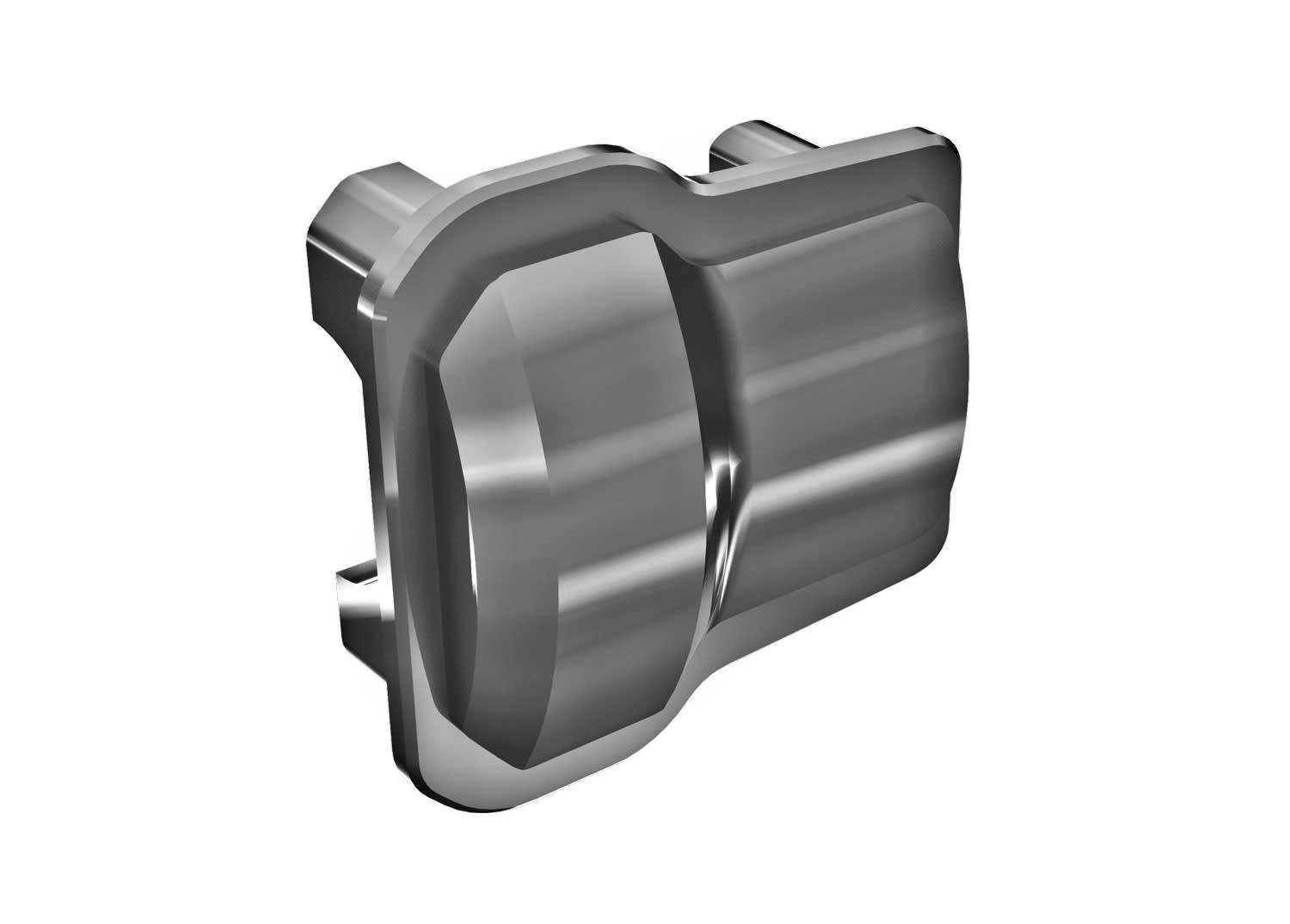 TRA9787-GRAY AXLE COVER DRK TITANIUM