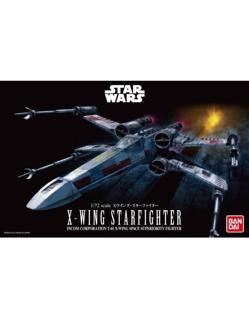 BANDAI BAS2378837 X-WING STAR FIGHTER "STAR WARS"