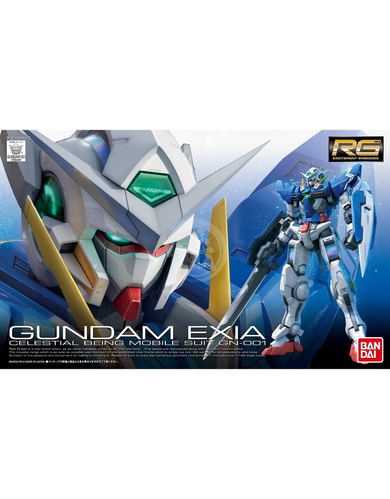 BANDAI BAS2247111 RG 1/144 #15 GN-001 GUNDAM EXIA "GUNDAM 00" MODEL KIT