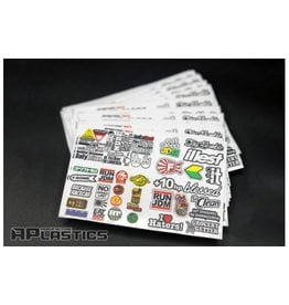 APLASTICS APS4002 APLASTICS STICKER SET 2