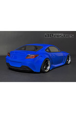 APLASTICS APS0057 1/10 SUBARU GRZ BODY: CLEAR