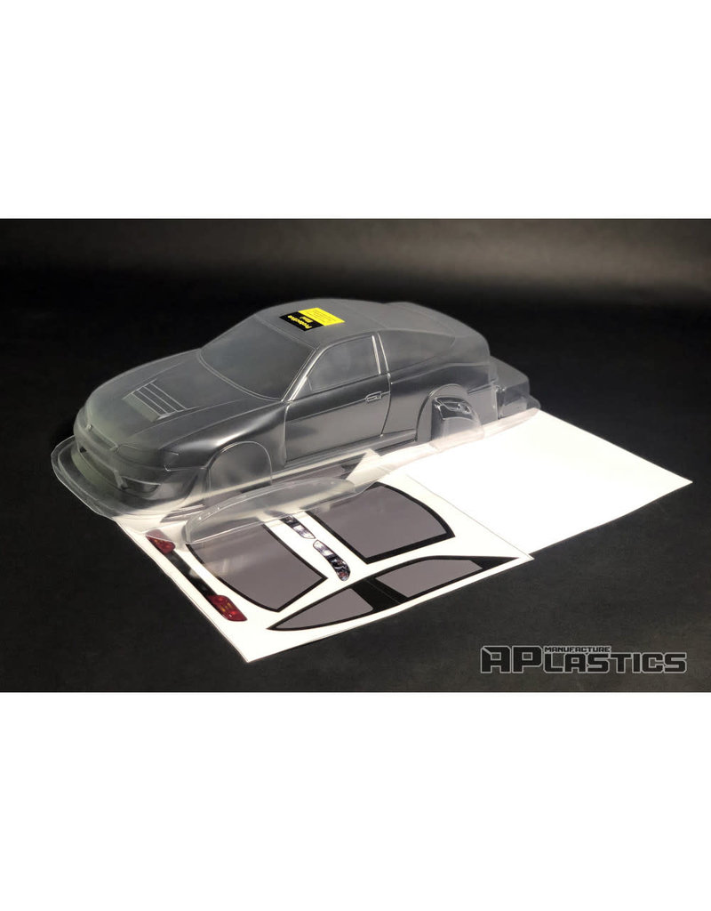 APLASTICS APS0056 1/10 NISSAN SILEIGHTY S15 BODY: CLEAR