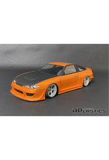 APLASTICS APS0056 1/10 NISSAN SILEIGHTY S15 BODY: CLEAR