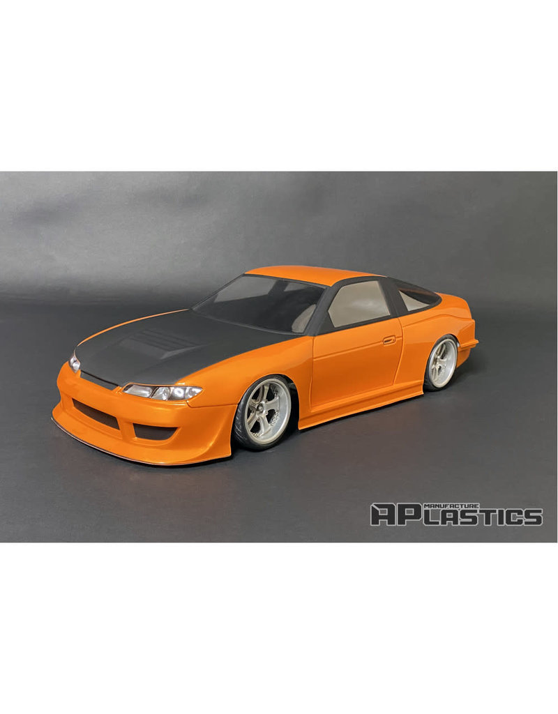 APLASTICS APS0056 1/10 NISSAN SILEIGHTY S15 BODY: CLEAR