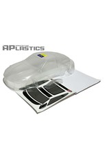 APLASTICS APS0054 1/10 NISSAN FAIRZ BODY: CLEAR