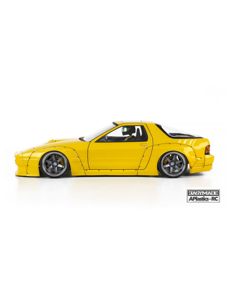 APLASTICS APS0051 1/10 MAZDA FC3S EM BODY: CLEAR