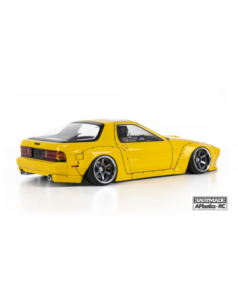 APLASTICS APS0051 1/10 MAZDA FC3S EM BODY: CLEAR