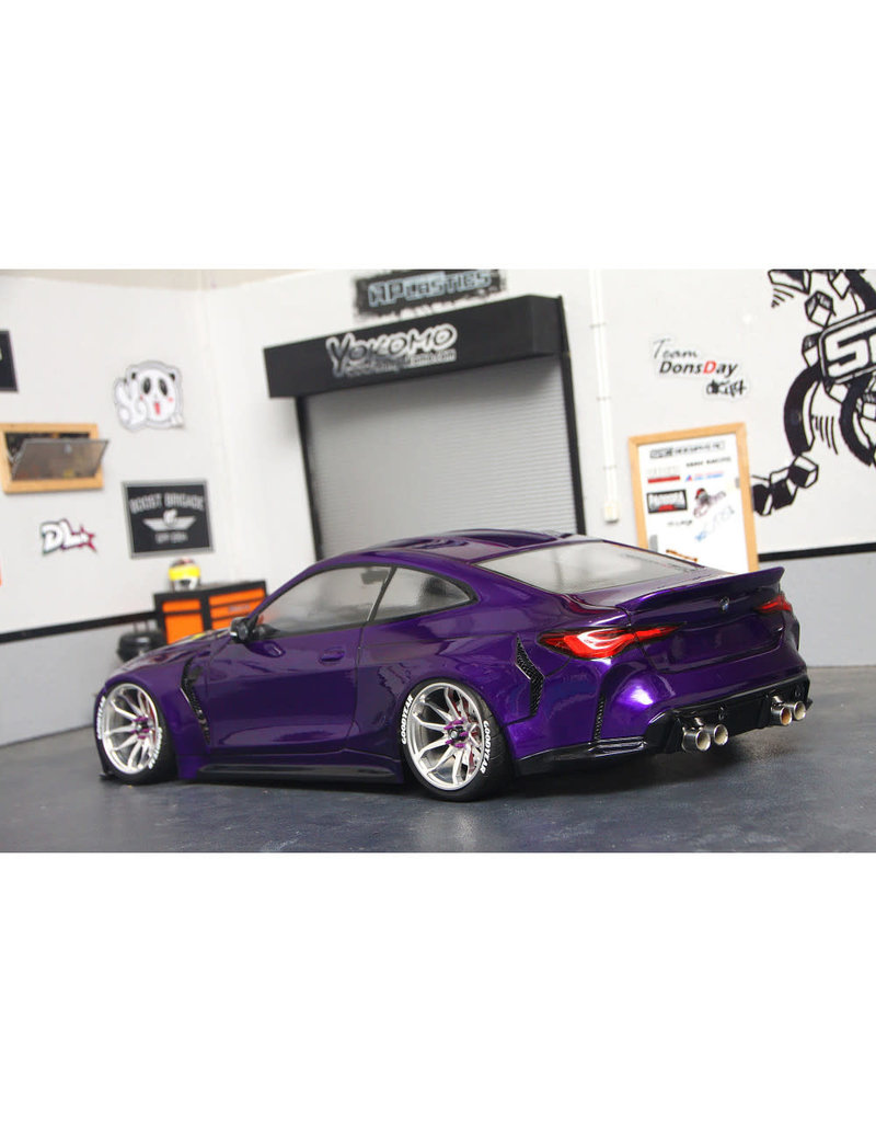 APLASTICS APS0049 1/10 BMW G82 M4 V1 BODY CLEAR