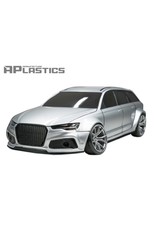 APLASTICS APS0047 1/10 AUDI RS6 BODY CLEAR