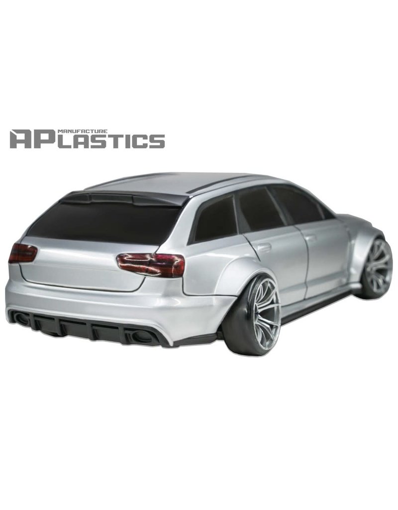 APLASTICS APS0047 1/10 AUDI RS6 BODY CLEAR