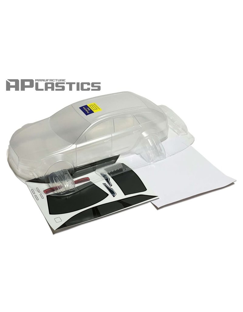 APLASTICS APS0047 1/10 AUDI RS6 CLEAR BODY