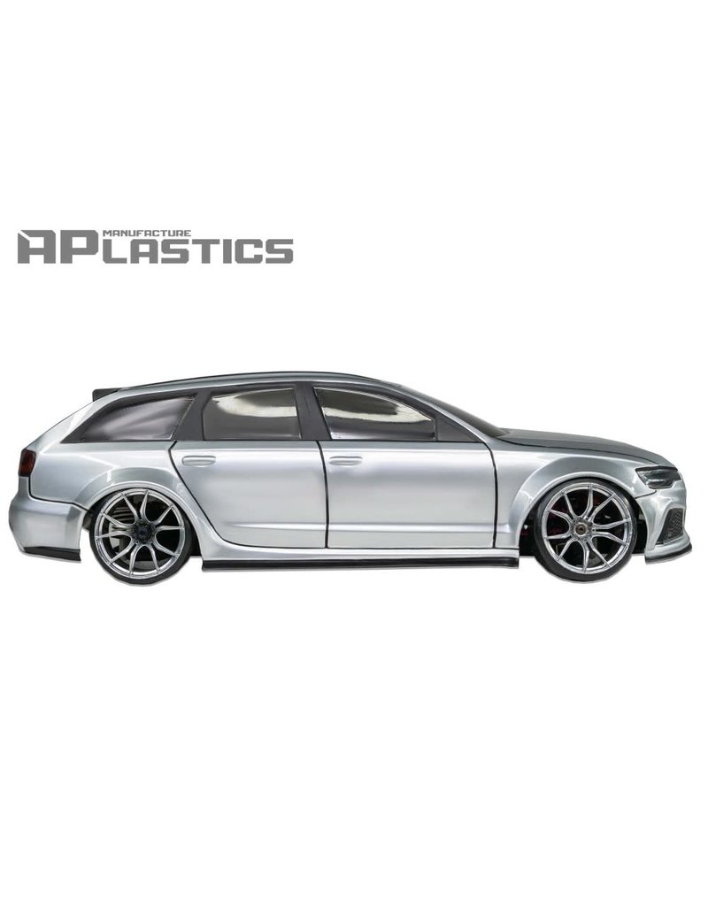 APLASTICS APS0047 1/10 AUDI RS6 BODY CLEAR