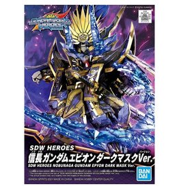 BANDAI *BAS2568792 SD #10 SDW HEROES NOBUNAGA GUNDAM EPYON DARK MASK VER. "SD GUNDAM WORLD HEROES" PLASTIC MODEL KIT