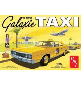 AMT AMT1243M 1/25 1970 FORD GALAXIE TAXI PLASTIC MODEL KIT