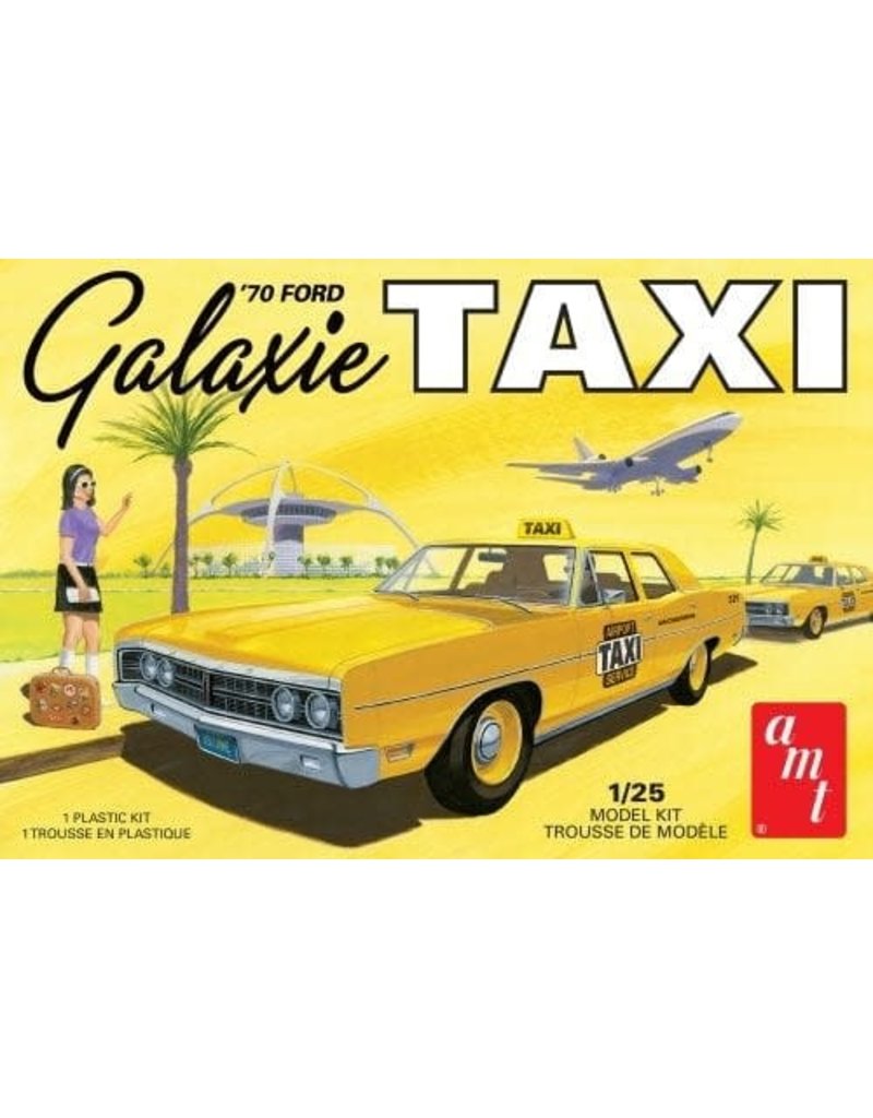 AMT AMT1243M 1970 FORD GALAXIE TAXI